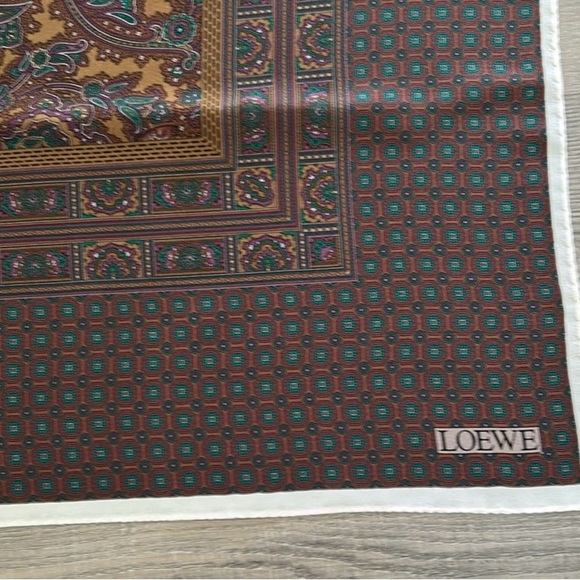 Loewe Velazquez Ecuestre Equestrian Regency 100% Silk Scarf - Picture 3 of 6